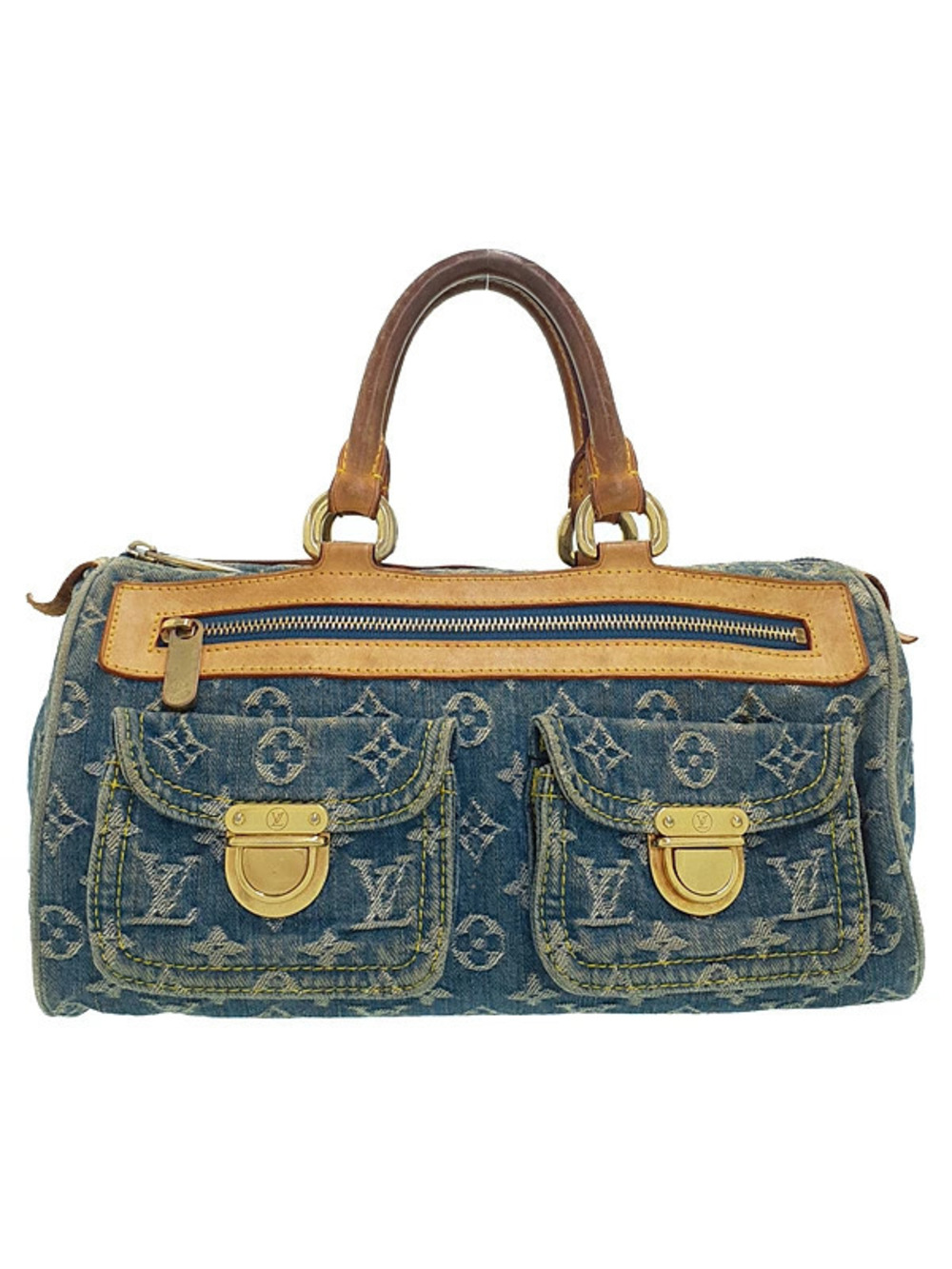 Louis Vuitton Monogram Denim Neo Speedy Handbag